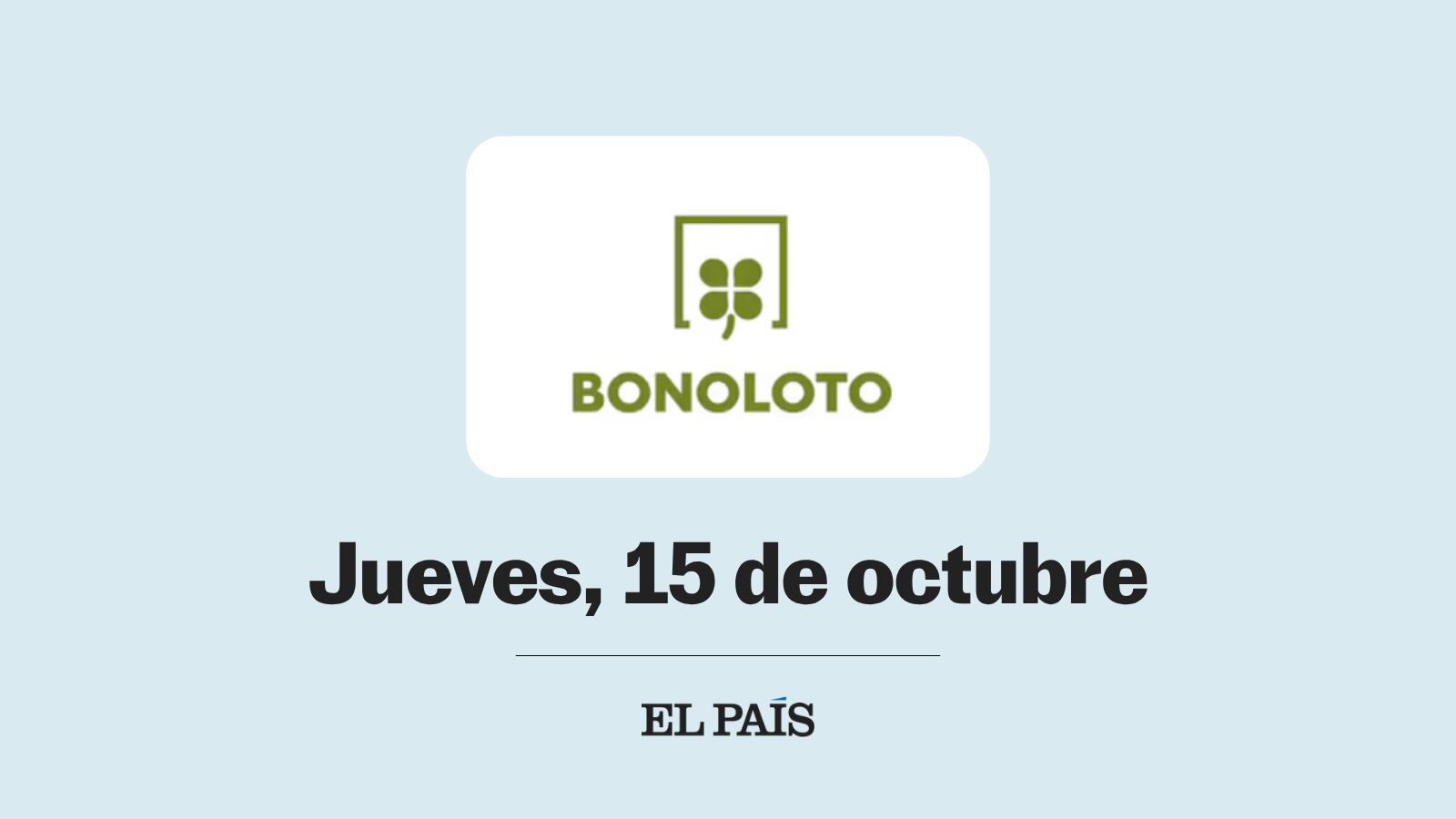 Bonoloto: comprobar sorteo del jueves 15 de octubre
