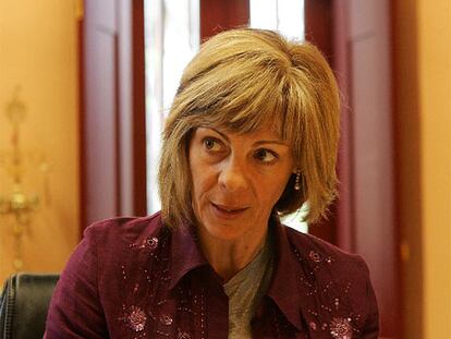 La Consejera de Justicia andaluza en funciones, María José López, en Sevilla.