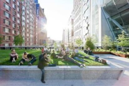 El High Line de Nueva York.