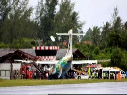Un muerto en un accidente de avión en Tailandia