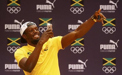 Usain Bolt en R&iacute;o de Janeiro.