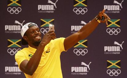 Usain Bolt en Río de Janeiro.