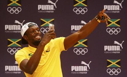 Usain Bolt en R&iacute;o de Janeiro.