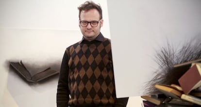 Juan Cardenas, fotografiado en la feria Arco de Madrid en febrero.