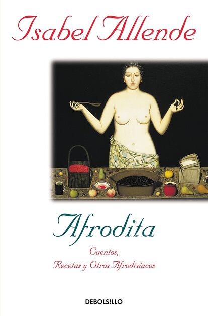Portada de 'Afrodita', de Isabel Allende (Editorial Debolsillo).