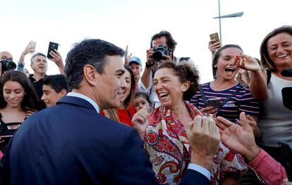 Pedro Sánchez, en Lisboa el pasado viernes.