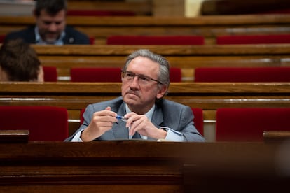 El ahora exdiputado de Junts, Jaume Giró, en una imagen de archivo.