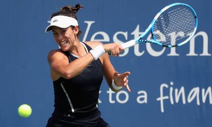 Garbiñe Muguruza, en Cincinnati.