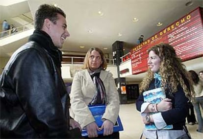 Estudiantes de la Facultad de Derecho de la Universidad Complutense de Madrid.