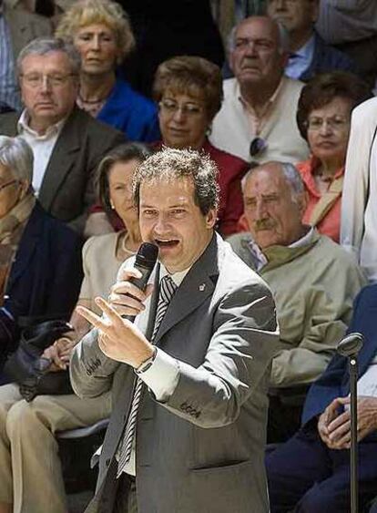 El candidato a la alcaldía de Barcelona por el PSC, Jordi Hereu.