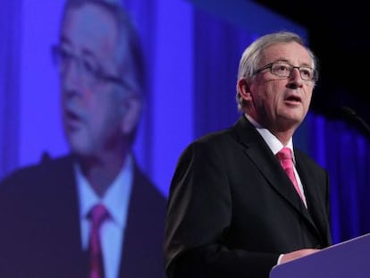 Juncker, candidato del PPE a presidir la Comisi&oacute;n, en marzo en Dubl&iacute;n.