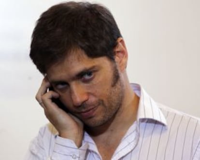 O ministro argentino de Economia, Axel Kicillof