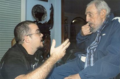 Castro, en una de las fotos de 'Granma'
