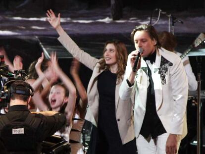 El baile de Greta Gerwig para Arcade Fire y otros momentazos de los YouTube Music Awards