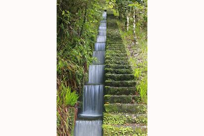 Una 'levada' (canal) del antiguo sistema de riego de Madeira.