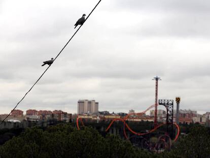 El parque de atracciones de Madrid, instalado en la Casa de Campo