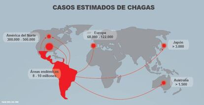 Siete razones por las que Europa debe ocuparse de la enfermedad de Chagas.