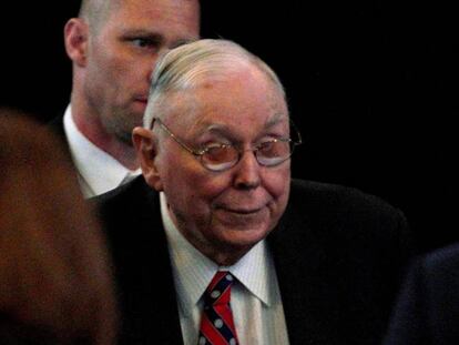 Charlie Munger, vicepresidente de Berkshire Hathaway.