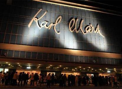 El teatro Karl Marx de La Habana durante la inauguración del Festival Internacional de Nuevo Cine Latinoamericano, la noche del martes.