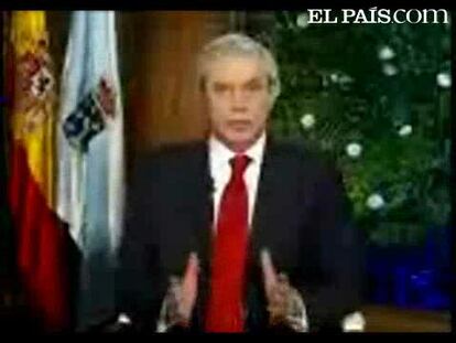 Touriño pide en su discurso "rebajar la tensión" sobre el concurso eólico