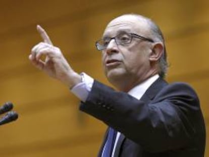 El ministro de Hacienda, Cristóbal Montoro. EFE/Archivo