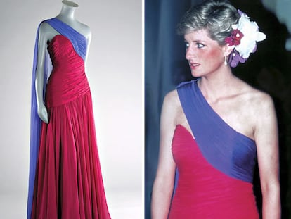 El vestido subastado de la princesa de Gales