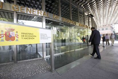 Sede de la Direcci&oacute;n General de Seguros y Fondos de Pensiones (DGSFP), en Madrid.