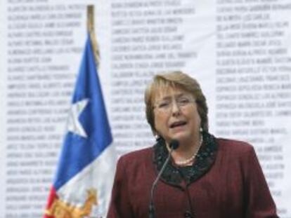 La presidenta de Chile Michelle Bachelet.