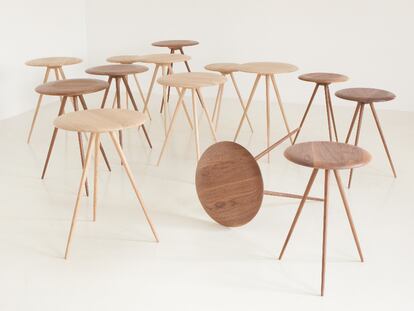 La mesilla <i>Puck</i><b>, obra del joven diseñador danés Simen Aarseth.</b>