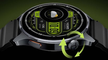 Botón goiratorio del Haylou Watch 4S