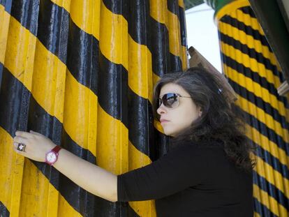 Mariana Enr&iacute;quez, retratada en Buenos Aires en 2014.