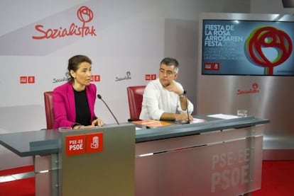 Begoña Gil y Miguel Ángel Morales, en la rueda de prensa de este martes.