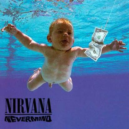 Portada de <i>Nevermind,</i> de 1991.