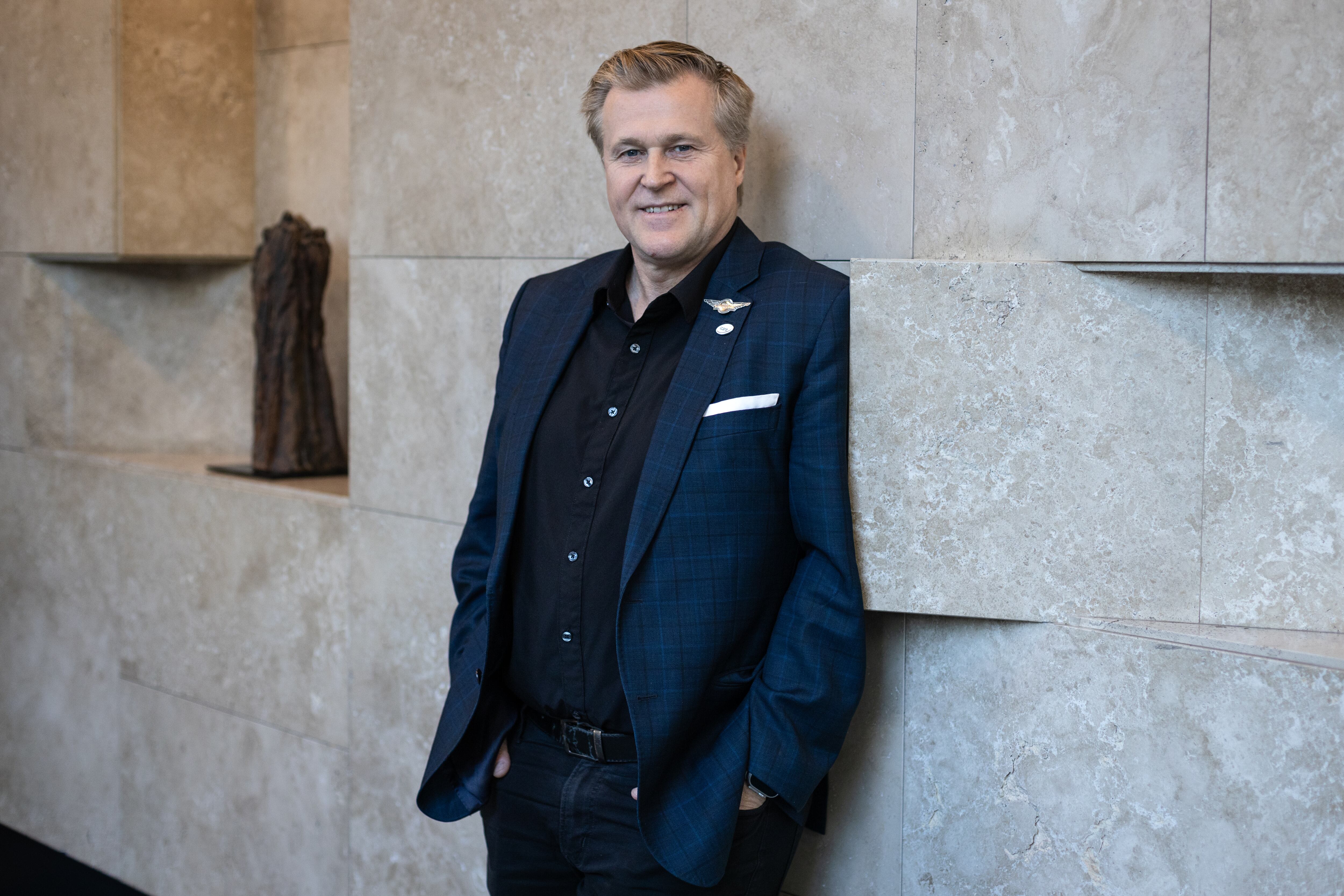 Holger Paulmann en su oficina en Santiago, Chile, el 16 de Abril de 2025.