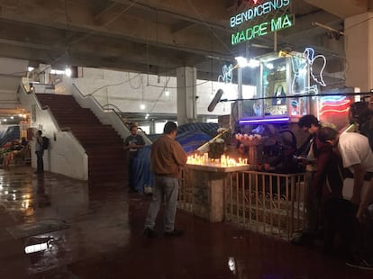 El rodaje de 'Sansón', en el centro de Quito.