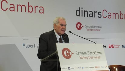 El conseller de Acción Exterior y candidato de ERC a la Alcaldía de Barcelona, Ernest Maragall. 