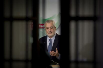 José Antonio Griñan, speaking on Tuesday.