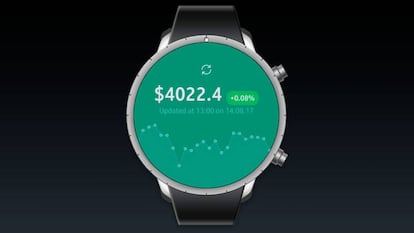 Aplicación de Bitcoin para los Samsung Gear S2 y S3