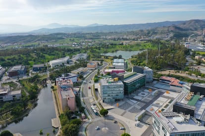 Vistas del Málaga TechPark.