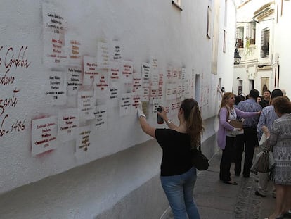 Muro en recuerdo a los judios víctimas de la Inquisición