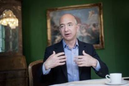 En la imagen, el fundador y presidente de Amazon, Jeff Bezos. EFE/Archivo