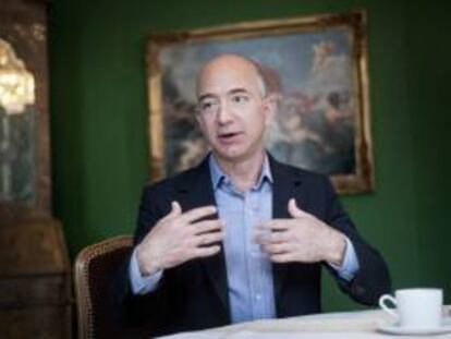 En la imagen, el fundador y presidente de Amazon, Jeff Bezos. EFE/Archivo