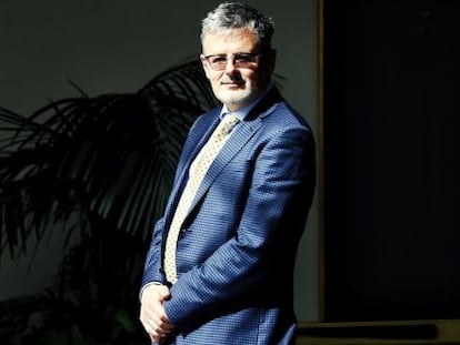 El historiador Cristopher Clark, el lunes, en la Fundación Ramón Areces.