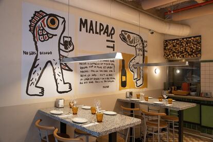 El local del Malparit deBarcelona.
