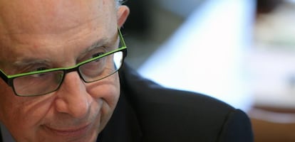 El ministro de Hacienda, Cristóbal Montoro.