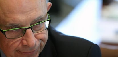 El ministro de Hacienda, Crist&oacute;bal Montoro. 