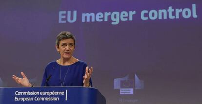 La comisaria de Competencia, Margrethe Vestager