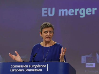 La comisaria de Competencia, Margrethe Vestager