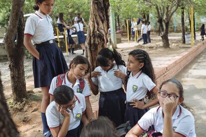 El colegio Misael Pastrana de Cúcuta es un ejemplo de integración. Cerca del 70% de sus estudiantes son venezolanos, pero aquí eso no es importante. Todos alumnos son, simplemente, niños.