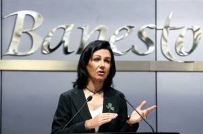 La presidenta de Banesto, Ana Patricia Botín. EFE/Archivo